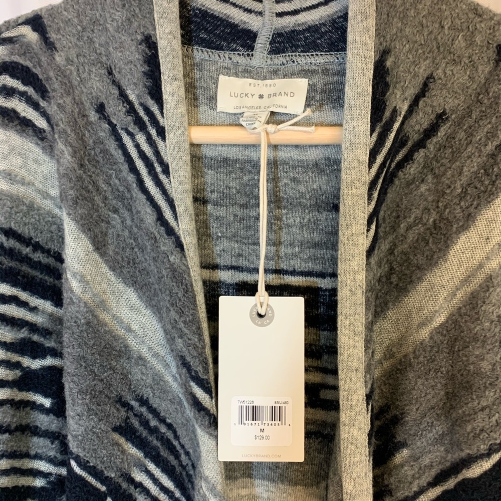 Lucky Brand Pattern Cardigan - Picture 2 of 8